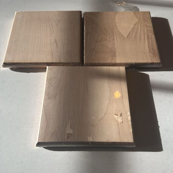 Characuterie boards for small plates great for wine pairing solid maple new. - Picture 6 of 7